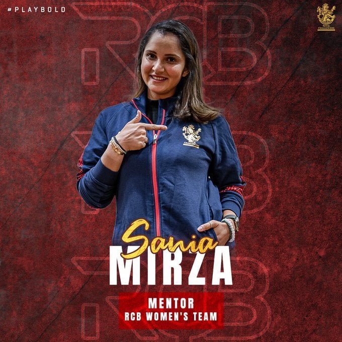 WPL 2023: Indian Tennis Player Sania Mirza Joins Royal Challengers Bangalore As Team Mentor.