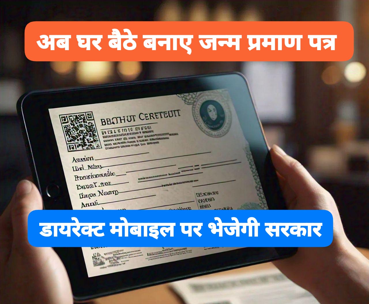 MP Online Birth Certificate