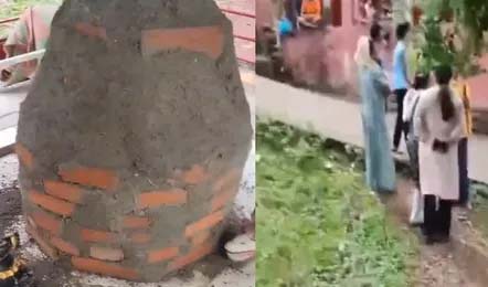 Gwalior Shivling Video : सावन में महापाप! महिलाओं ने महादेव को ईंटों से चुनवाया, रेलिंग में करंट लगाकर मंदिर पर ताला भी जड़ा