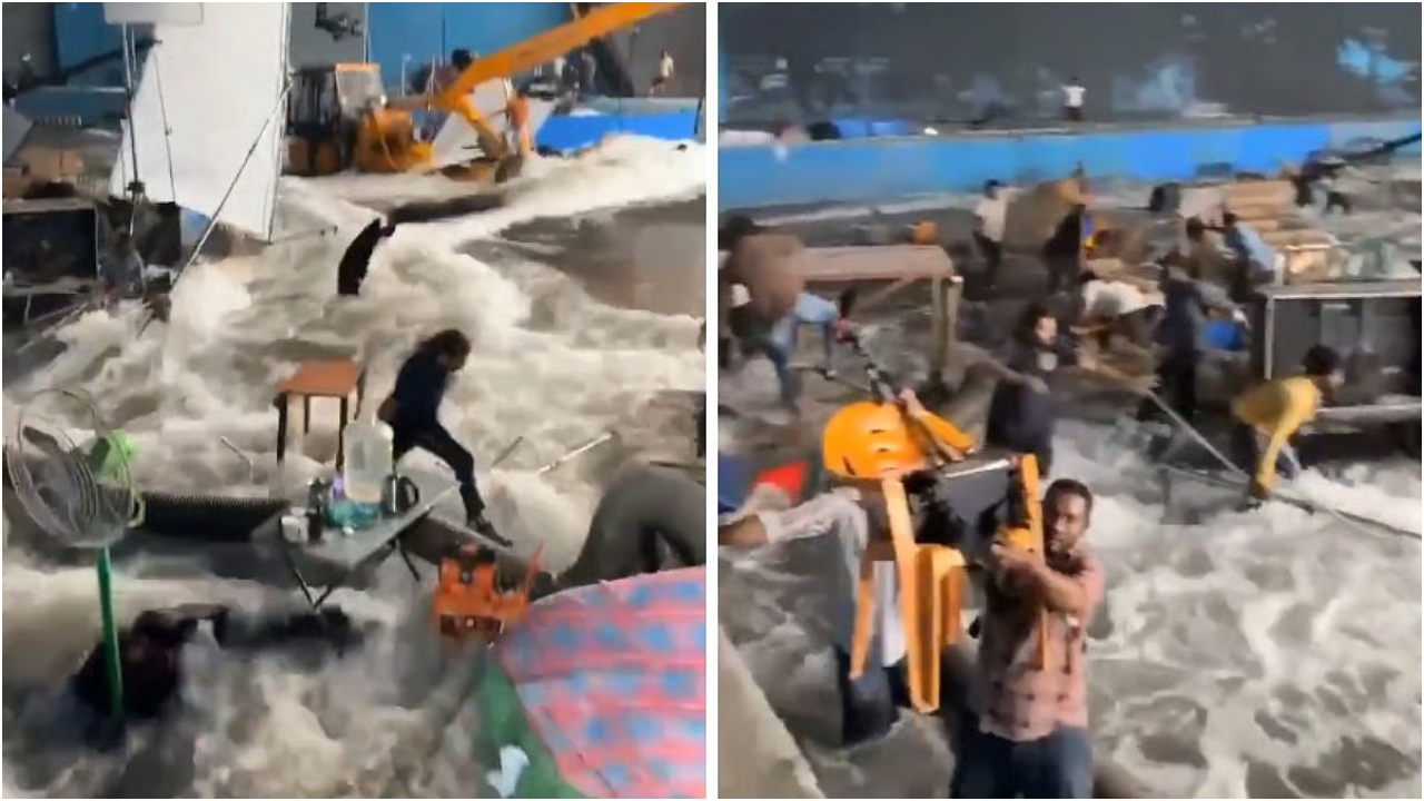 Ram Charan Film Set Accident