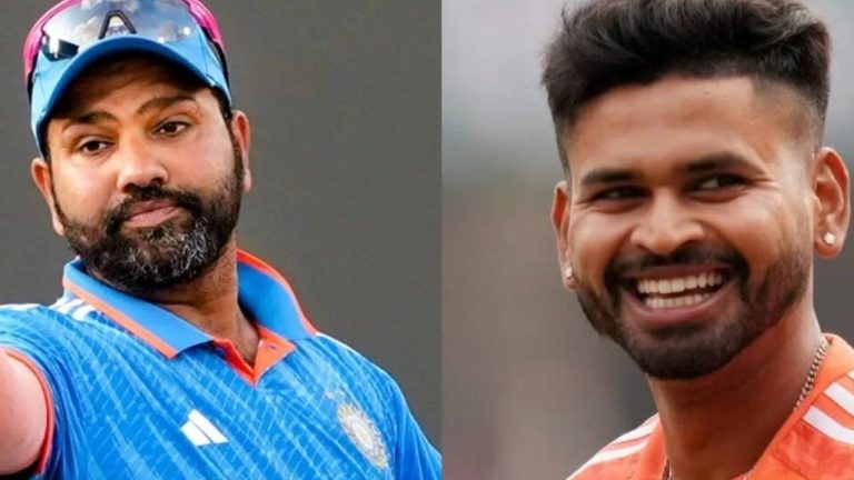 Shreyas Iyer and Rohit Sharma