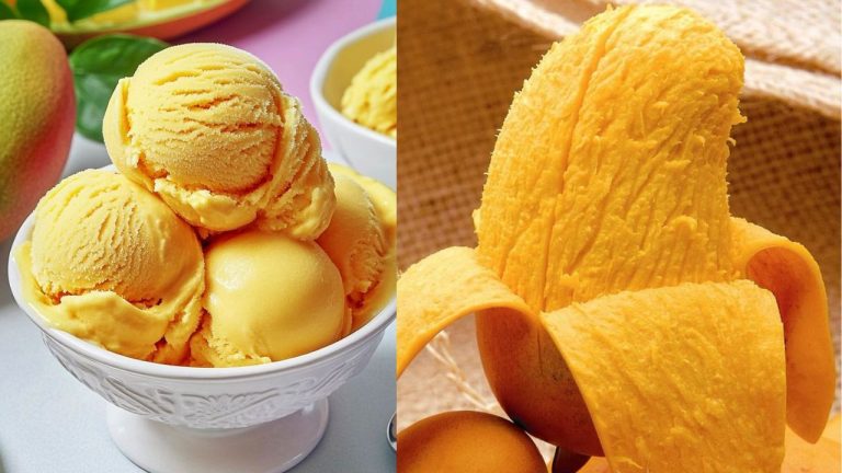 4 DIY Mango Ice Creams
