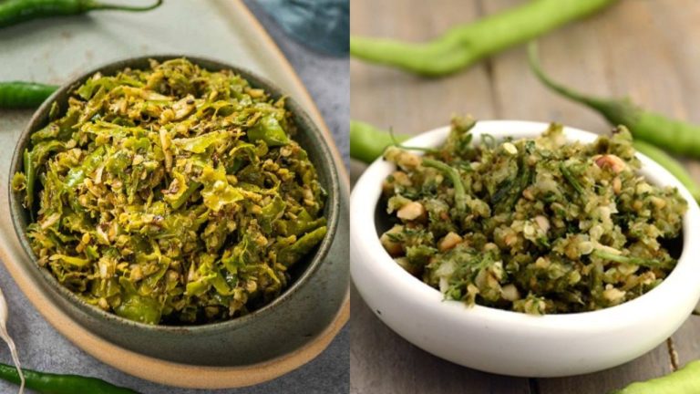 Hari Mirch Ka Thecha: