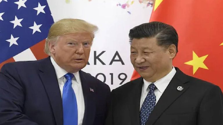 Donald Trump and Xi Jinping