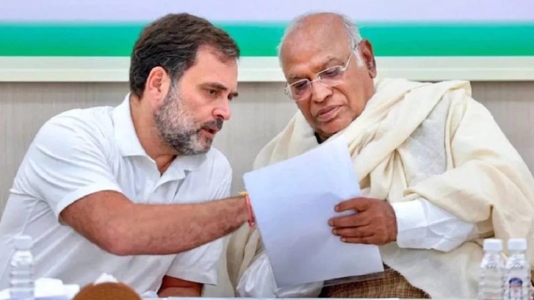 खरगे-राहुल