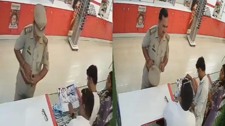 Police Misbehaving With Shopkeeper