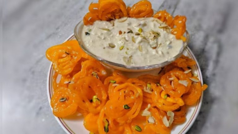 Instant Rabri Jalebi Recipe