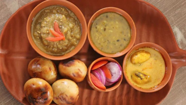 Dal Bafla Madhya Pradesh Dish