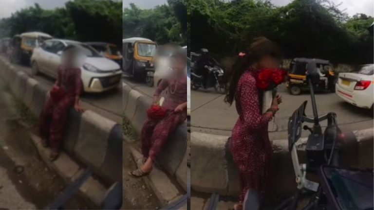 Auto Driver Slaps Girl