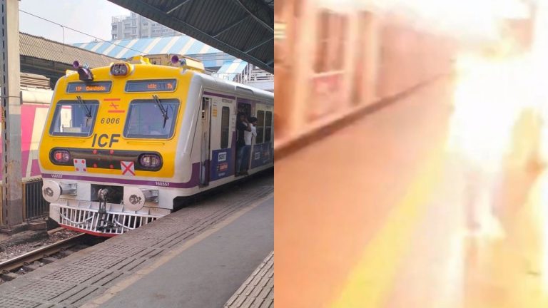 Blast In Mumbai Train Video