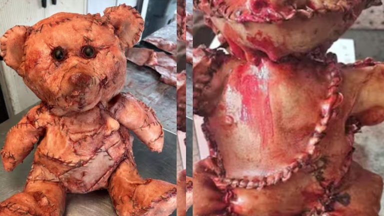 Human Skin Teddy Bear
