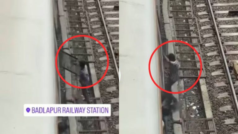 Mumbai Local Train Theif Video