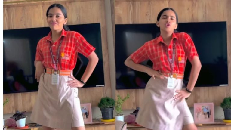 Girl Dance On Bollywood Song