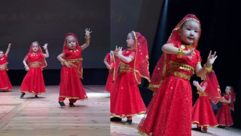 Russian Kid Dance On Bollywood Song