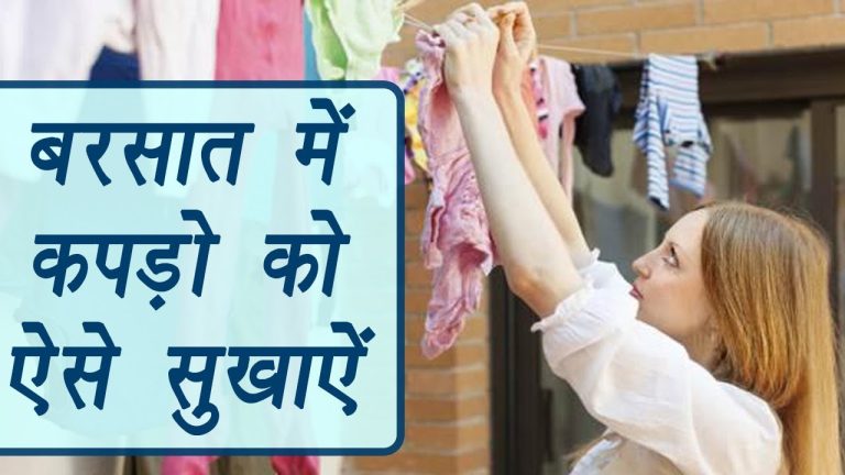Clothes Drying Tips in Monsoon