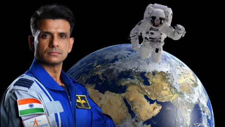 Shubhanshu Shukla in space